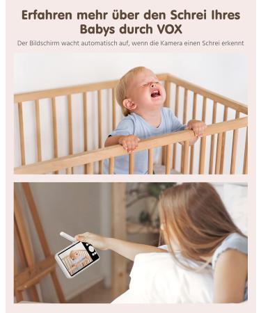 Buy Annke Tivona Baby Phone - 720p Display 1080p Camera Night Vision 2-Way Audio | International Shipping - Buy Online on GoSupps.com