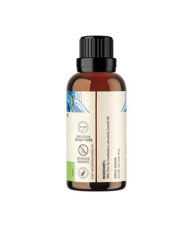 GuruNanda Tea Tree Essential Oil (30mL) - 100% Pure Natural Oil for Aromatherapy Massages & DIY - Skin & Hair Care Benefits - Buy Online on GoSupps.com
