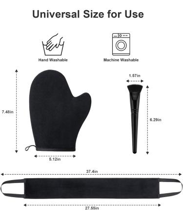 Self Tanner Mitt Applicator - Tanning Mitts Self Tanner Self Tanning Mitt Applicator and Self Tanner Back Applicator Tanning Glove for Self Tan Mit Self Tanner mit Self Tan Mitt Applicator Set of 3 - Buy Online on GoSupps.com
