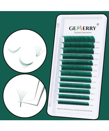 2D-8D Green-C 8-14mm Volume Lash Extensions | Rapid Fanning Russian Volume Lashes by GEMERRY - Buy Online on GoSupps.com