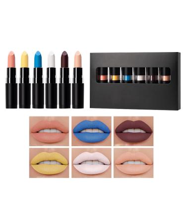 Finish Lip color set for cosplay lip gloss durable lipstick for carnival masquerade ball and festivals