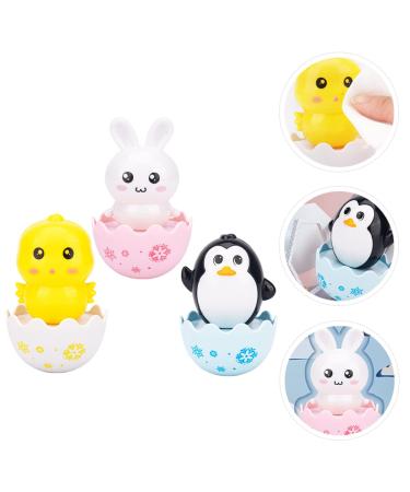 Toddmomy 3-in-1 Baby Rattles & Sozy Toys - Colorful Plastic Tumbler Attachments for Infants | International Shipping Available - Buy Online on GoSupps.com