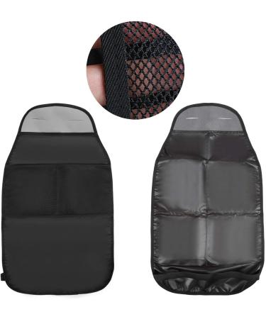 LIHAO Universal Car Seat Mat Cover - Waterproof Leather Protector with Organizer (Black) - Buy Online on GoSupps.com