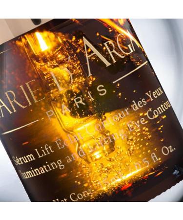 Marie d'Argan Eye Contour Serum - Reduce Dark Circles & Puffiness with Hyaluronic Acid Ginseng & Hibiscus - Anti-Wrinkle Firming Effect - 15ml - Buy Online on GoSupps.com