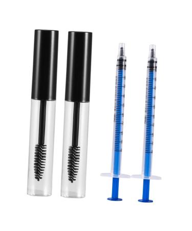 BIUDECO 12pcs Mascara Tube Dispensing Tool Empty Lip Gloss Containers Empty Bottles Lash Containers Plastic