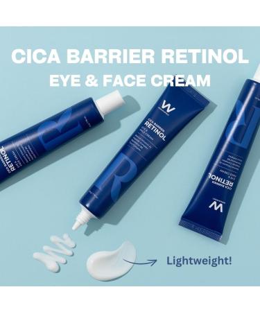 Shop CICA Barrier Retinol Eye & Face Cream - 1.76 fl oz | Anti-Aging Soothing Peptides & Vitamin A | International Shipping Available - Buy Online on GoSupps.com