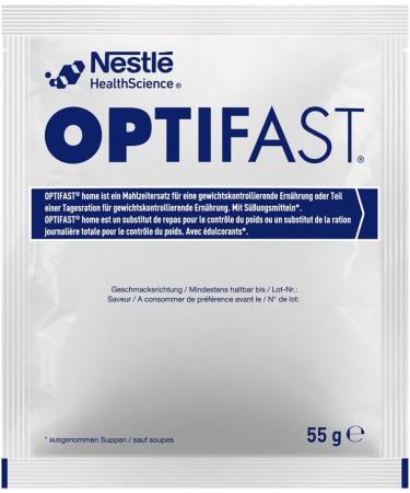 Optifast Home Soup Potato-Leek Powder 8x55g - Low-Calorie Meal Replacement | International Shipping Available - Buy Online on GoSupps.com