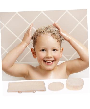 2 Sets Loofah Bath Towel Sponges - Portable Exfoliating Sponges for Spa Shower & Body Wash - Natural Cotton Scrub for Ultimate Clean - Buy Online on GoSupps.com