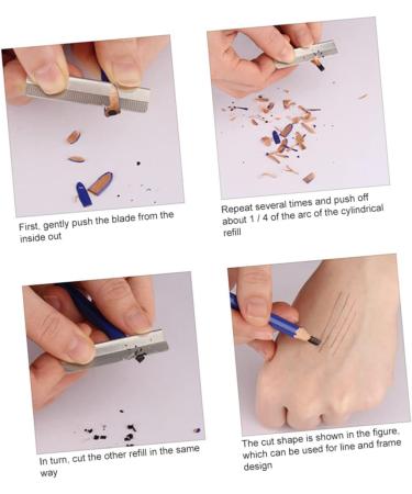FRCOLOR 8 Pieces Multifunctional Makeup Pencils Eyebrow and Lip Set for Women - Buy Online on GoSupps.com