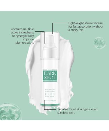 QPJUVC Serum for the correction of pigment spots for face and body brightening and moisturizing care for uneven skin tone age spots and sun spots 3 - Buy Online on GoSupps.com