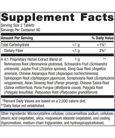 Metagenics Serenagen Herbal Stress Management Formula - 180 Tablets with Asian Ginseng Root | Adjust to Stressful Environment | 180 Count - Buy Online on GoSupps.com