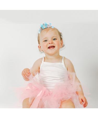 PATKAW Mermaid Crown Hair Comb: Sea Princess Tiara Hair Comb - Ocean Themed Tiaras and Crown Headpiece for Women Girls Mermaid Birthday Party Decorations - Buy Online on GoSupps.com