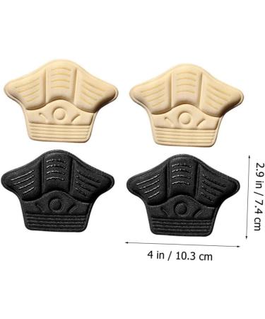 FOMIYES Anti-Drop Heel Pads & Cushions - 6 Pairs for Heel Pain Relief | Forefoot Pads & Stickers for High Heels - Comfort & Support in Yellow Silicone - Buy Online on GoSupps.com