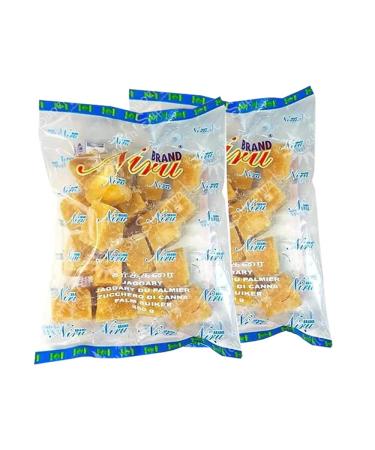 Niru Jaggery Indian | 400G | Natural Sweetener | No Preservatives Added | Gluten Free | Indian Origin | Each 400G | Pack of 2