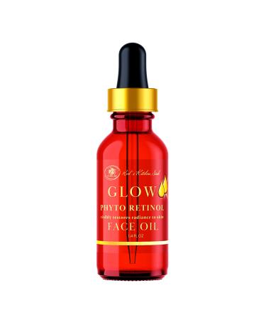 Glow Phyto Retinol Face Oil with Collagen Boosting Skincare Serum for Face Tightening Skin Anti Aging Serum Wrinkle & Dark Spot Remover Glow Recipe Moisturizer For Men and Women Instant Glow Serum