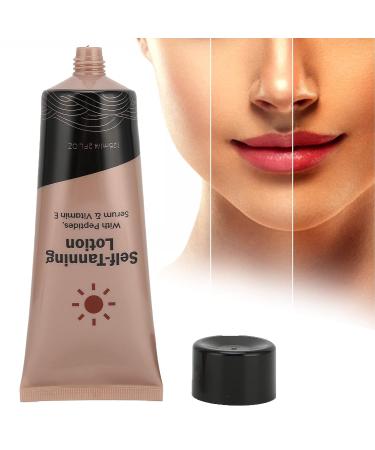 Premium Tanning Cream & Self Tanner - Sunless Lotion for Deep Skin Tone 125ml - Buy Online on GoSupps.com