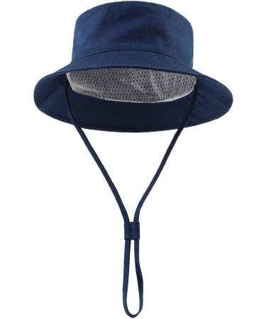 XIAOHAWANG Baby Boy Dinosaur Bucket Hat - Navy (3-6 Months) - Buy Online on GoSupps.com