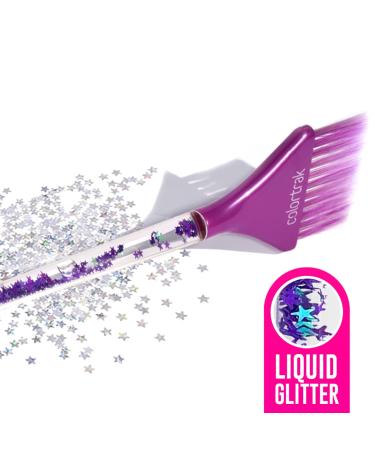Colortrak Liquid Glitter Tint Brush - Ultra Soft Feather Bristles for precise coloring effects - Reusable and Easily Washable - Buy Online on GoSupps.com