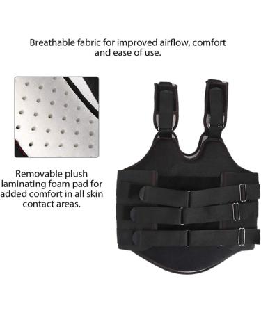 Thoracic Full Back Brace - Treat Kyphosis Osteoporosis Compression Fractures and Pre Or Post Surgery with This Hard Lumbar Support XL X-Large - Buy Online on GoSupps.com