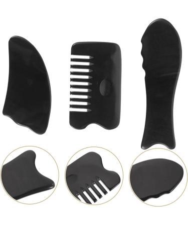 Shop Minkissy Horn Scapring - 9-Piece Compact Facial & Body Scraper Massage Tool Set for Ultimate Relaxation & Wellness - Buy Online on GoSupps.com