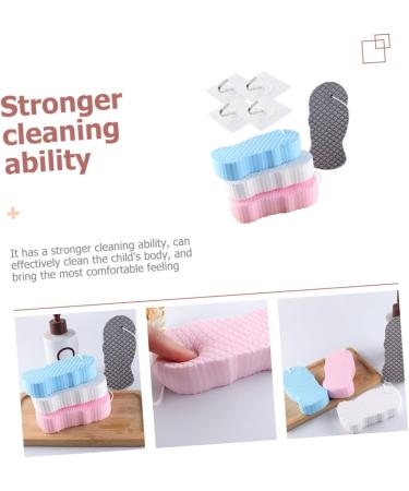 Mobestech 4 Sets Children's Bath Sponge Body Wash for Women Body Loofah Sponge Bathing Tools Dead Skin Remover for Body Bath Scrubber Body Rubbing Ashes Miss Sponge Brush PVA - Buy Online on GoSupps.com