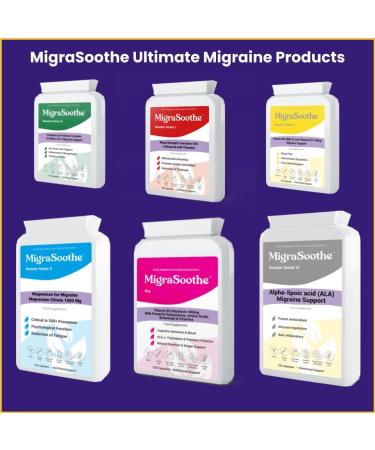 Premium Vitamin B2 Riboflavin 400mg Capsules for Migraine Support & Energy - Vegan Formula, UK Made - 90 Count - Buy Online on GoSupps.com