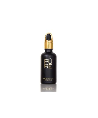 Certified Organic Beard Oil with 100% Natural Ingredients by The Pure Collection with Genuine Oud Award Winning
