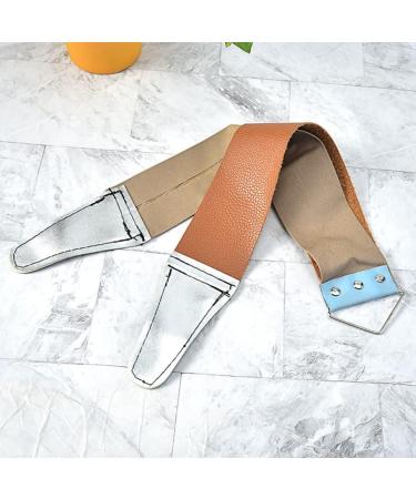 Lurrose 2-Pack Leather Hairdressing Straps | Sharp Razor Blade & Double-Sided Synthetic Leather | Antique-Inspired Shaving Foam Accessories | International Shipping Available - Buy Online on GoSupps.com