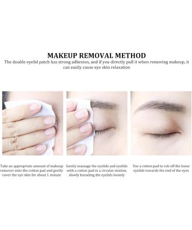 Invisible Eyelid Lifter Strips Kit Self-Adhesive Double Eyelid Tapes with Fork Rod Tweezer for Hooded Droopy Mono-eyelids 300 Pairs Eyelid Lifter Strips - Buy Online on GoSupps.com