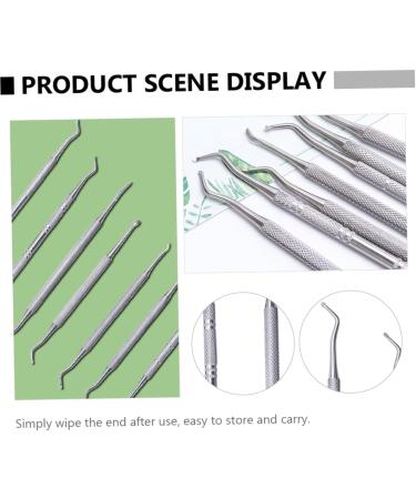 Beatifufu 1 Set Manicure Tools Pro Pusher Manicure Nippers Pusher Nail Art Gel Cuticle Remover Fine Point Tools Cuticle Cleaner Gel Pusher Tool Metallic Nail Polish Gel Stainless Steel - Buy Online on GoSupps.com