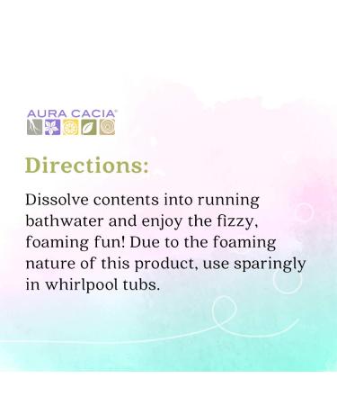 Aura Cacia Fizzy Bath Clearing Breezeway 2.5 oz - Relaxing Aromatic Bath Soak - Buy Online on GoSupps.com