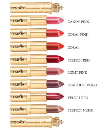 Buy Harald Gl ckler Pomp s Lipstick No. 08 - Brown Natural 3ml | Rich Nude Make-up for Perfect Lips - International Shipping Available - Buy Online on GoSupps.com