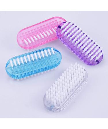 4 Pcs Two-Sided Nail Brushes - Fingernail & Toes Cleaning Hand Brush Set - Buy Online on GoSupps.com