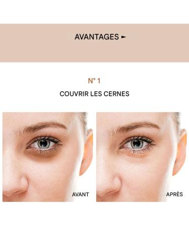 Concealer Matte Face - Moisturizing Skin Corrector | Full Waterproof Dark Circles Spots Women Evening Appointment - Buy Online on GoSupps.com