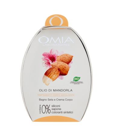 Omia - Body Almond Oil Contains a berry and a body cream Moisturizing emollient and regenerating Dematologically tested