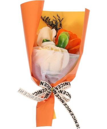 Angoily 3 Sets Rose Bouquet Box Rose Scented Wedding Favor Boxes Astetic Room Decor Flower Arrangement Soap Bridal Soap Bouquet Decoration Flower Box Artificial Bride - Buy Online on GoSupps.com