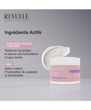 REVUELE Cr me Corps Fouett e Nectar Veil au Miel et Lait Hydratation Profonde Nutrition Intense Peau Douce Velout e et Soyeuse 300 ml - Buy Online on GoSupps.com