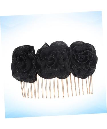 Housoutil Wedding Hair Accessories Hair Clip Wedding Decor Hair Pin Bridal Flower Clip Cloth Flower Hairpin Bridal Barrette Decorate Hair Comb Makeup Bride The Flowers - Buy Online on GoSupps.com