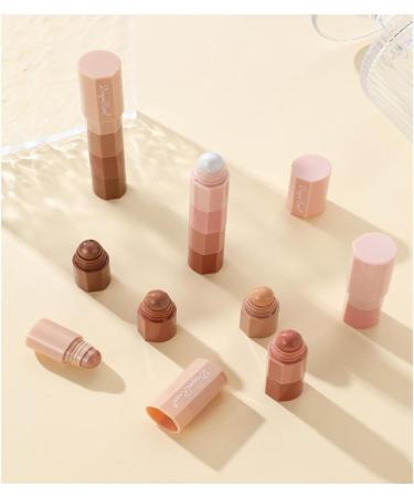 4 Colour Eyeshadow Pencil Eyeshadow Pencil Cream Stick Matte & Shimmer Eyeshadow Set Waterproof Glitter Eyeshadow Face & Eye Highlighter Pen for Long Lasting (A) - Buy Online on GoSupps.com