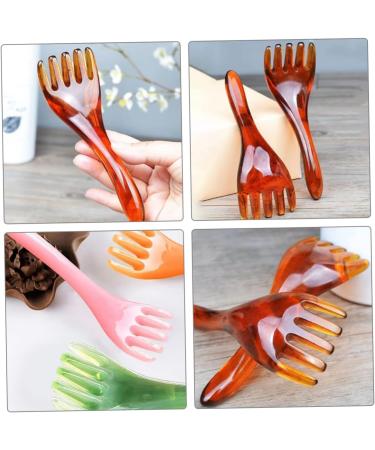 Buy SewoAr 4-Piece Head Massage Tool Set - Scalp Scrapers & Comb for Ultimate Relaxation - Buy Online on GoSupps.com