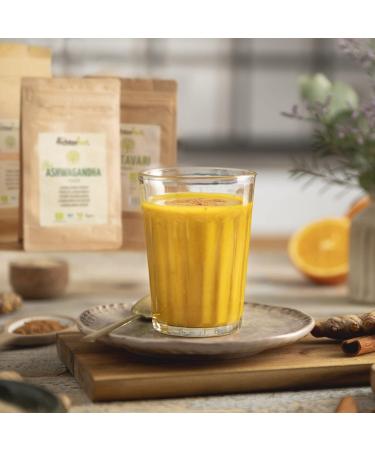 Shatavari Powder Organic (100g) - Premium Indian Wild Asparagus | Ayurvedic Supplement by Achterhof - Buy Online on GoSupps.com