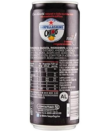  Italian Gourmet E.R. San pellegrino Chinotto Chin Lot de 48 bo tes de 330 ml de limonade orange am re italienne + polpa Gourmet italienne 400 g - Buy Online on GoSupps.com