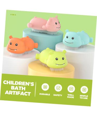 Beavorty 2-in-1 Baby Shampoo Brush & Massage Comb - Gentle Scalp Care Shower Tool for Infants - Buy Online on GoSupps.com