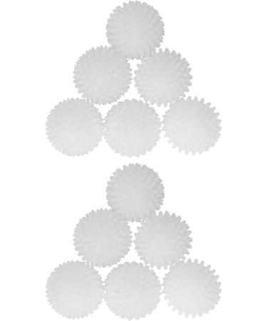 12 Pcs Reusable Laundry Dryer Balls - PVC Quick Dry Softener Alternative for Softening Clothes - Eco-Friendly Laundry Solution - Buy Online on GoSupps.com