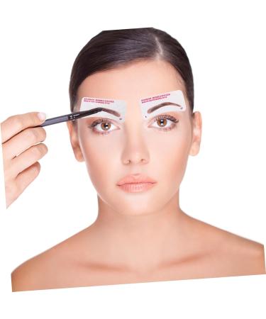 NOLITOY 72pcs Eyebrow Stickers Eyebrow Drawing Sticker Eyebrow Shaper Kit Hair Care Product Miss Girl 8.5x8.5cm As Shown - Buy Online on GoSupps.com