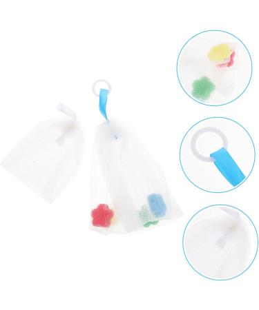 MAGICLULU 2pcs Foaming Net Exfoliating Net Pouches Soap Soap Meshes Soap Saver Pouches Making Pouches Foaming Exfoliating Soap Net Soap Foaming Pouches - Buy Online on GoSupps.com