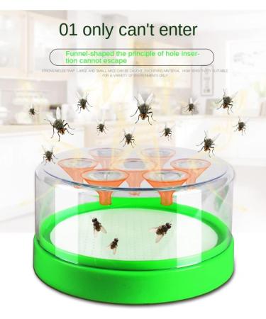 ShuWen Reusable Fruit Fly Trap Kitchen Housefly Traps Non-Toxic Drosophila Traps Silicone Fruit Fly Catcher Insect Attract Killer Traps for Indoor and Outdoor - Buy Online on GoSupps.com