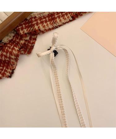 AJOIDR Bow Hair Claw with Long Tail Ribbon Hair Bows for Women Hair Styling Barrettes Clip French Ballet Style Red - Buy Online on GoSupps.com