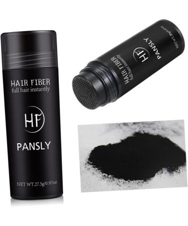 Beavorty 2 Pcs Hair Building Fibers Hair Thickening Hair Fibers for Thinning Hair Black - Buy Online on GoSupps.com