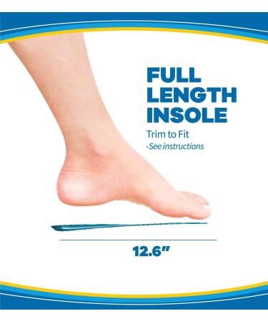 Dr. Scholl's Massaging Gel Insoles for Men (Size 8-14) - Ultimate Comfort & Energy - Buy Online on GoSupps.com